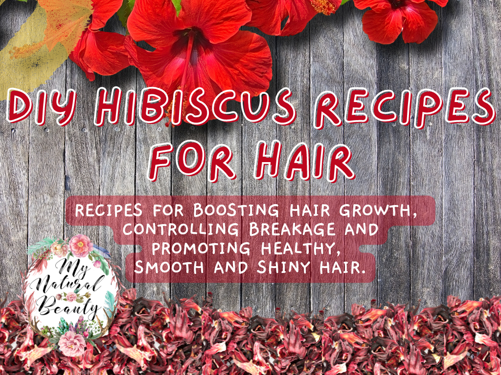 DIY HIBISCUS RECIPES FOR BOOSTING HAIR GROWTH, CONTROLLING BREAKAGE AND PROMOTING HEALTHY, SMOOTH AND SHINY HAIR