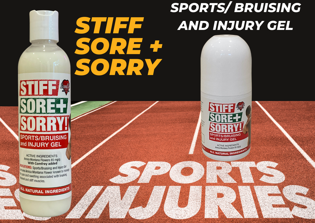 Stiff Sore + Sorry Sports/ Bruising and Injury Gel – ON SALE! - Love