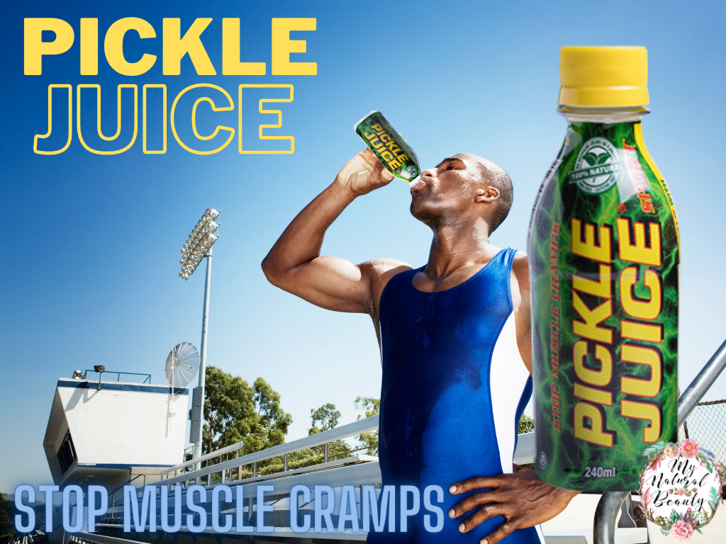 Pickle Juice- Scientifically proven to stop muscle cramps.