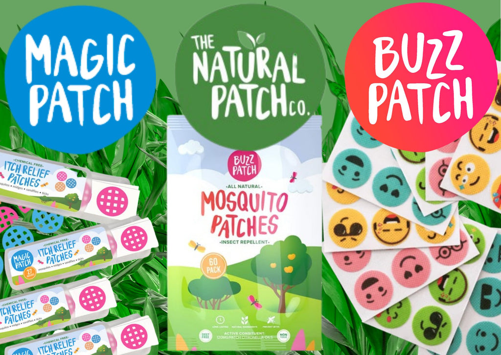 The Natural Patch Co. -NATPAT BuzzPatch Mosquito Patches and MagicPatch Itch Relief Patches
