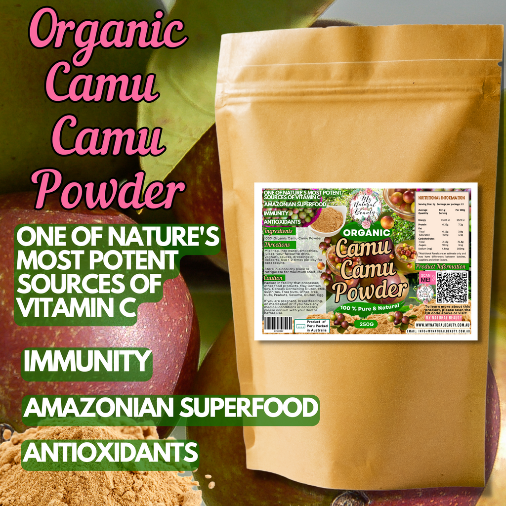100% Organic Camu Camu Powder- 250g | My Natural Beauty