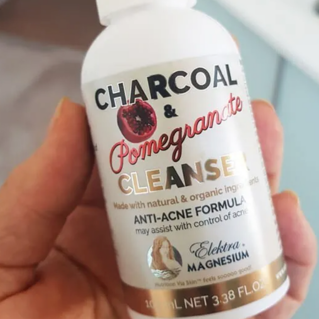Elektra Magnesium Pore-Clarifying Charcoal Pomegranate Cleanser
