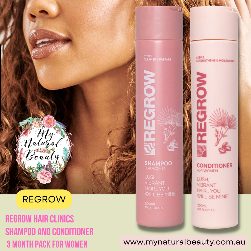 REGROW Hair Clinics Hair Growth Shampoo and/or Conditioner for Women    REGROWS, REJUVENATES & PROMOTES HEALTHY HAIR 