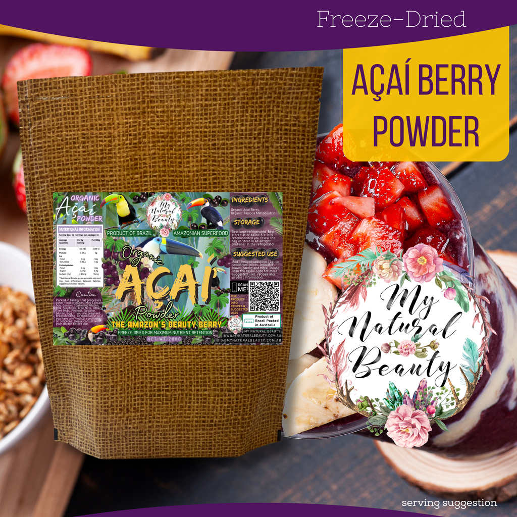 Acai Powder Australia- Buy Freeze Dried Acai Powder Australia- My ...