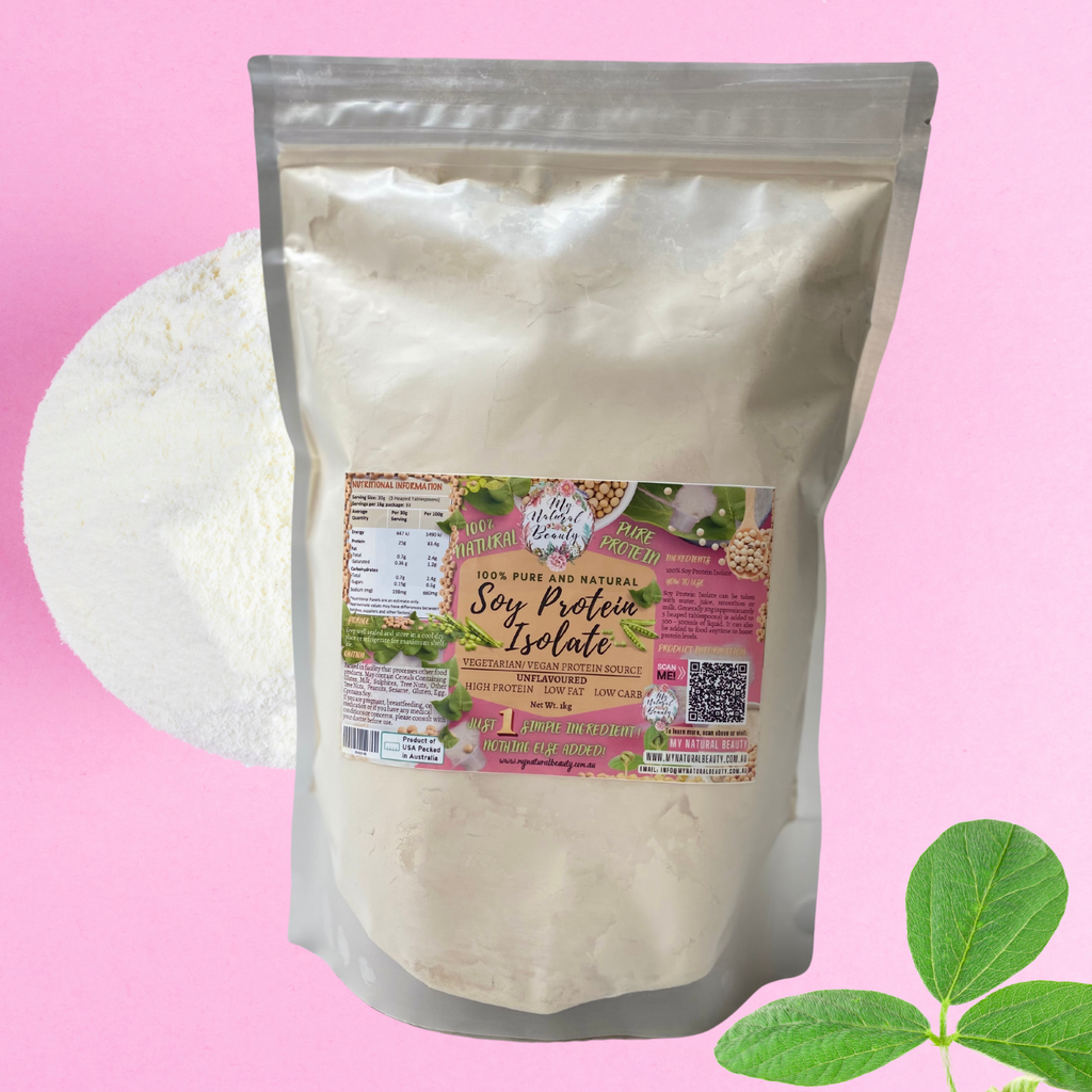 Directions:     Soy Protein Isolate can be taken with water, juice, smoothies or milk. Generally 30g (approximately 3 heaped tablespoons) is added to 300 - 500mls of liquid. It can also be added to food anytime to boost protein levels.