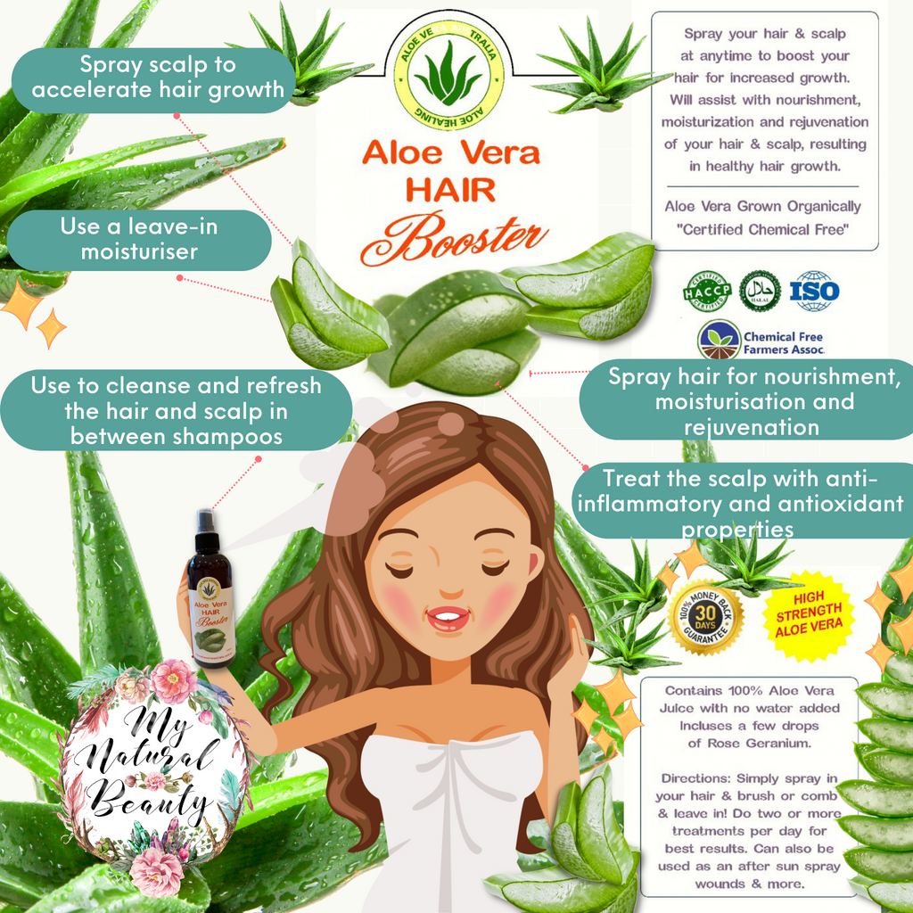 Aloe Vera Hair Booster- 200ml Hair Growth Boosting Spray