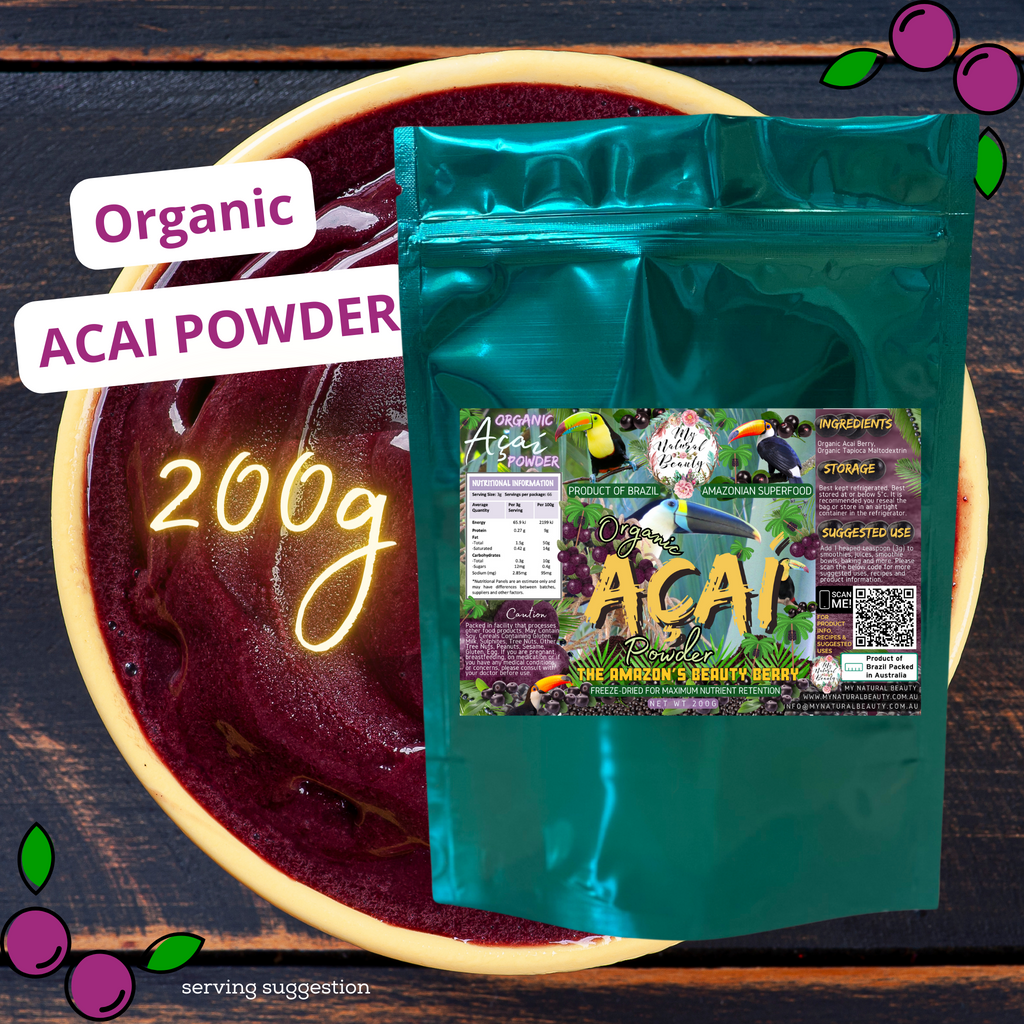 Acai Powder Australia- Buy Freeze Dried Acai Powder Australia- My ...