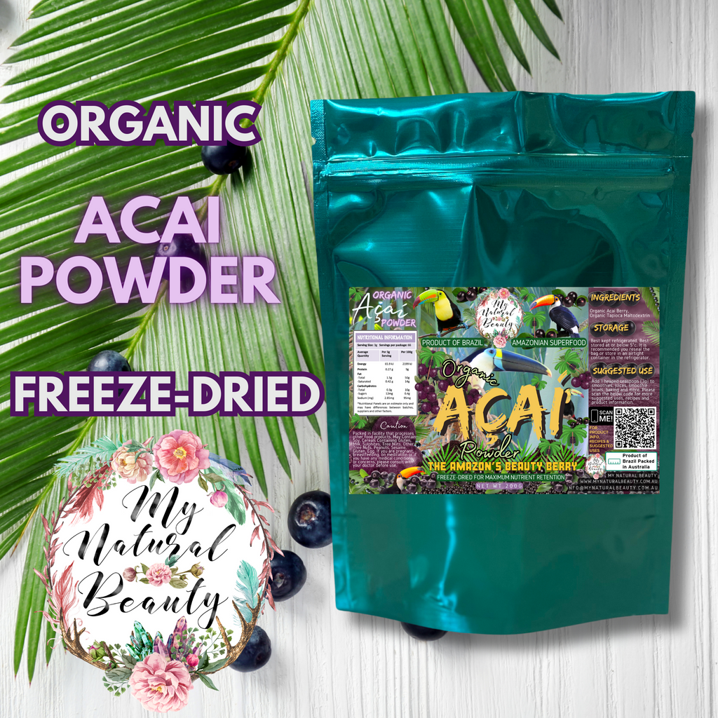 Acai Powder Australia- Buy Freeze Dried Acai Powder Australia- My ...