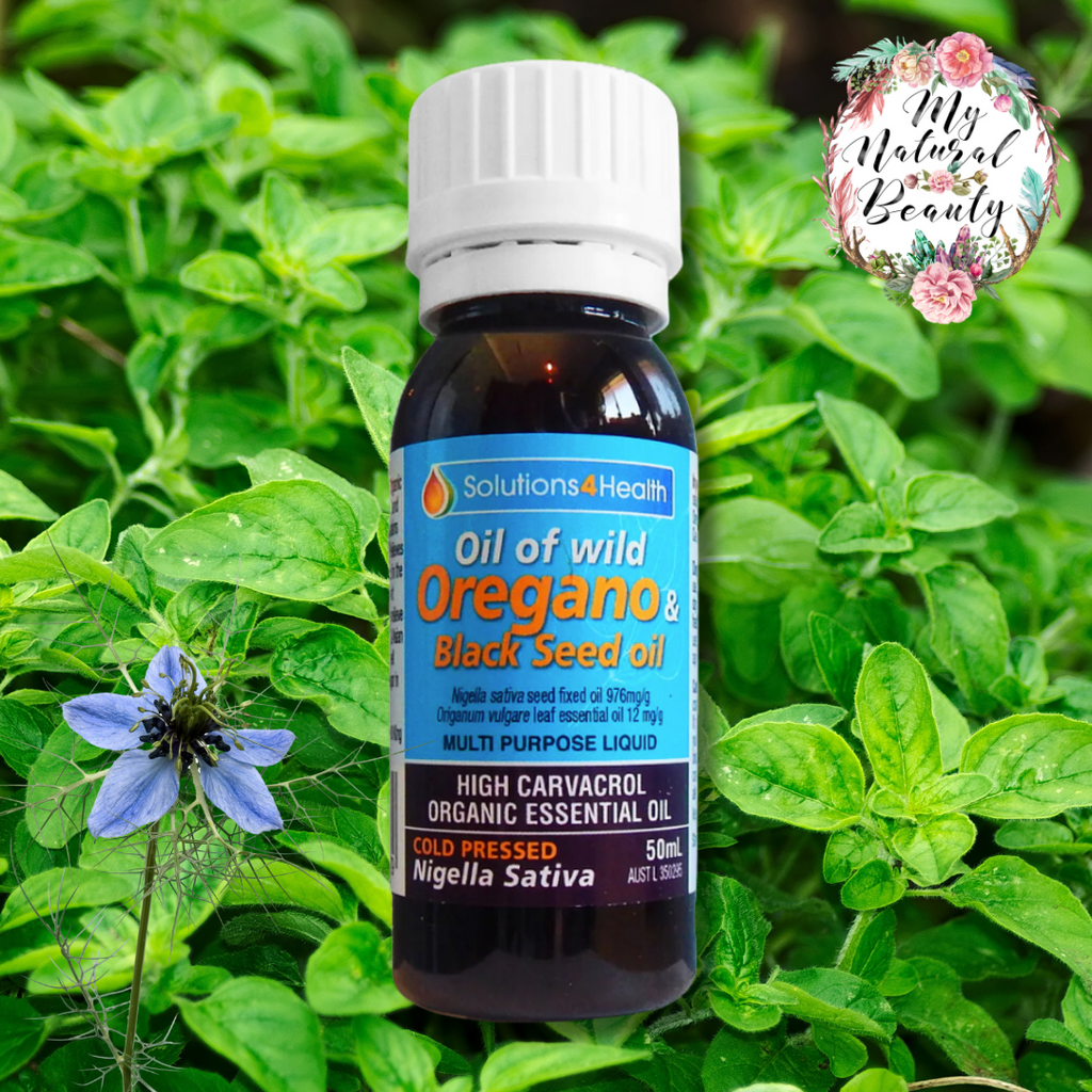 Oil of Wild Oregano & Black Seed Oil 50ml Solutions 4 Health    Healthy Blood Sugar- Liver Health – Dysmenorrhea    Specific species with highest therapeutic properties, Nigella Sativa & Origanum vulgare. General health & wellbeing Antioxidant