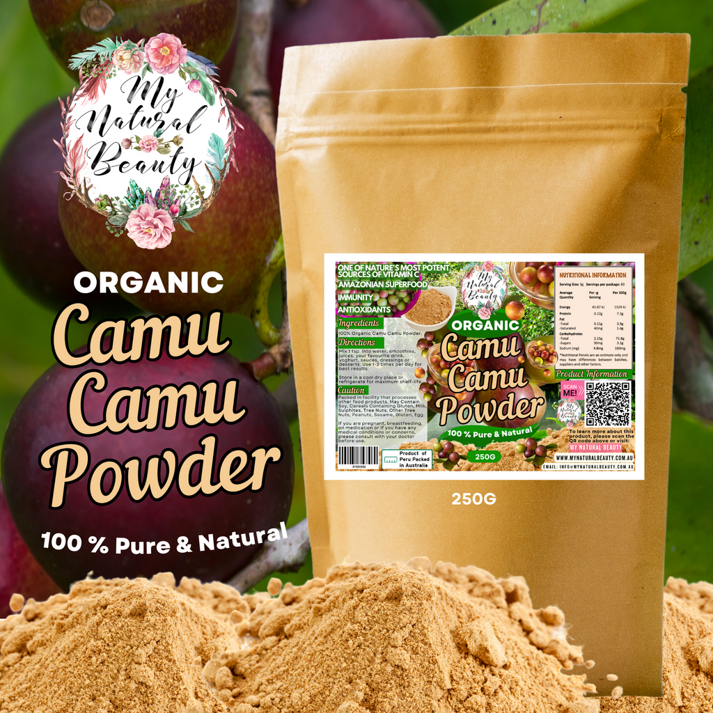100% Organic Camu Camu Powder- 250g | My Natural Beauty
