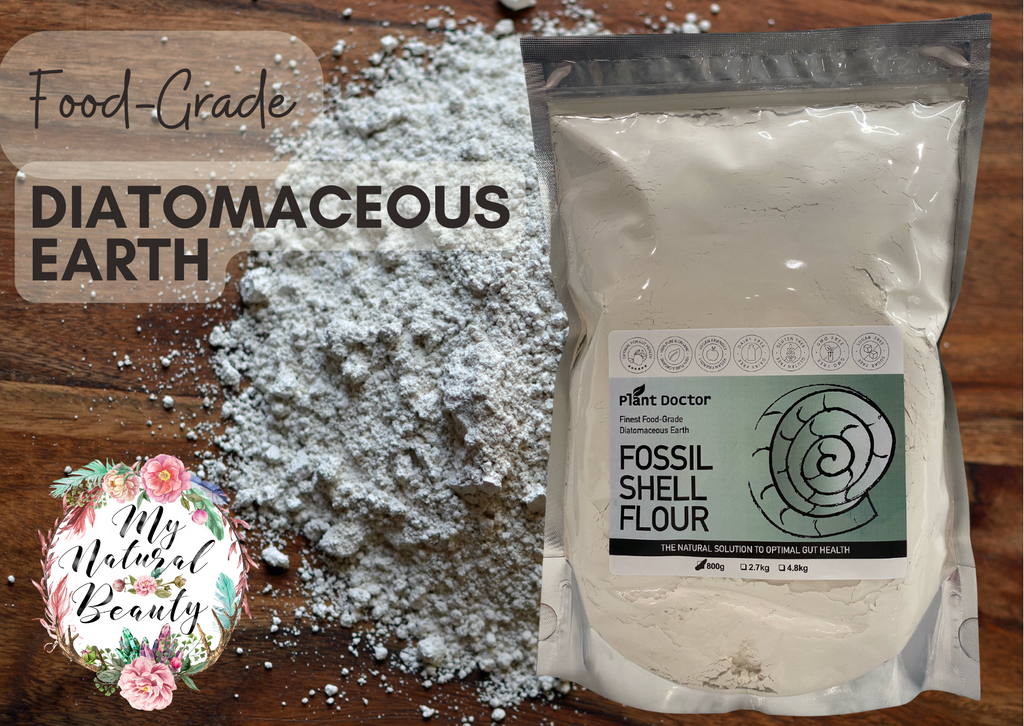 Perma-Guard Fossil Shell Flour ® Food Grade pure Diatomaceous Earth - 100% Pure, organic and comes from fresh water. 800g. Buy Northern Beaches Sydney