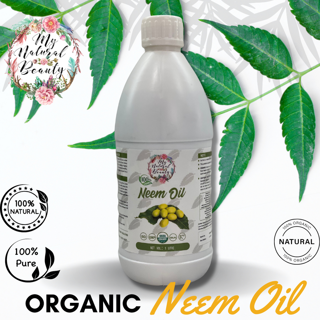 100% PURE NEEM SEED OIL-Cold-Pressed -Organic- 1L 1 Litre