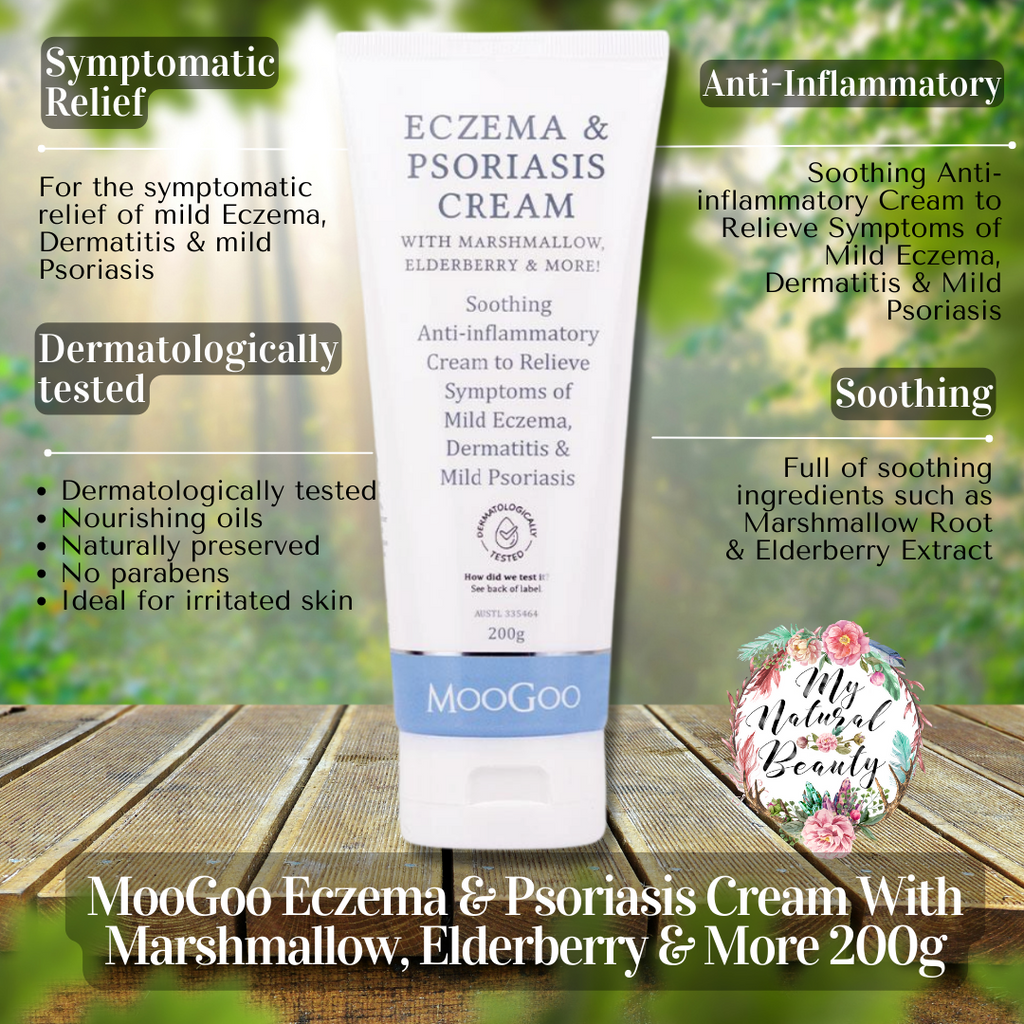 MooGoo Eczema & Psoriasis Cream With Marshmallow, Elderberry & More 20