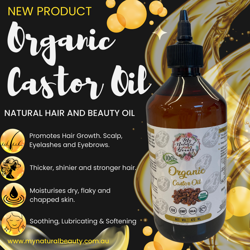 Organic Castor Oil- 473ml -Buy 1, Get 1 at 50% off