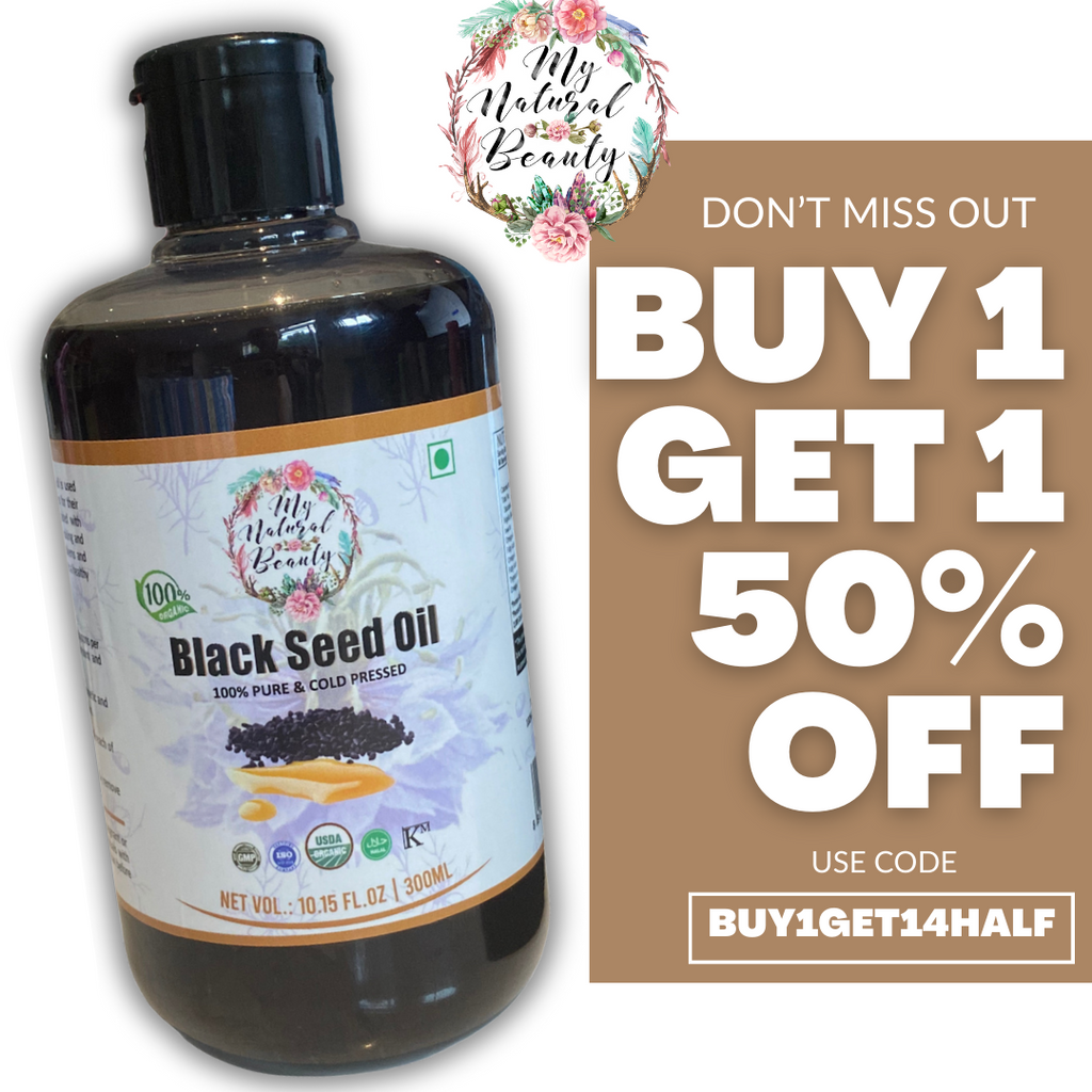 100% Pure Black Seed Oil -Nigella Sativa- ORGANIC- PREMIUM Cold Pressed 300ml