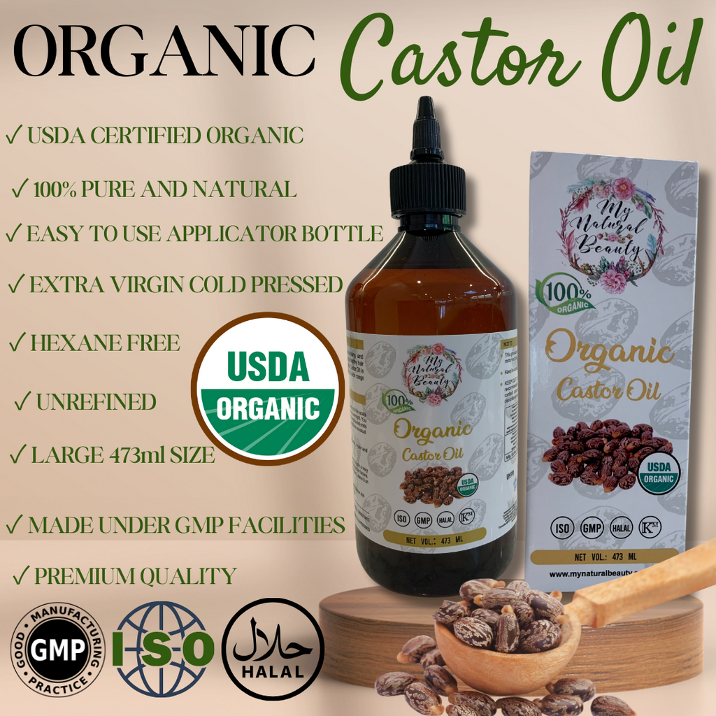 Organic Castor Oil- 473ml