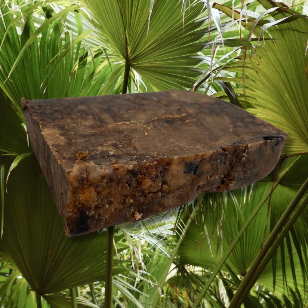100% PURE AND NATURAL RAW AFRICAN BLACK SOAP – 100g bar