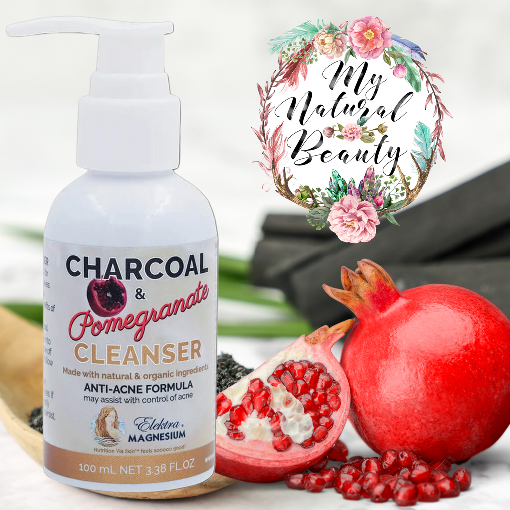 Elektra Magnesium pore-clarifying Charcoal Pomegranate Cleanser
