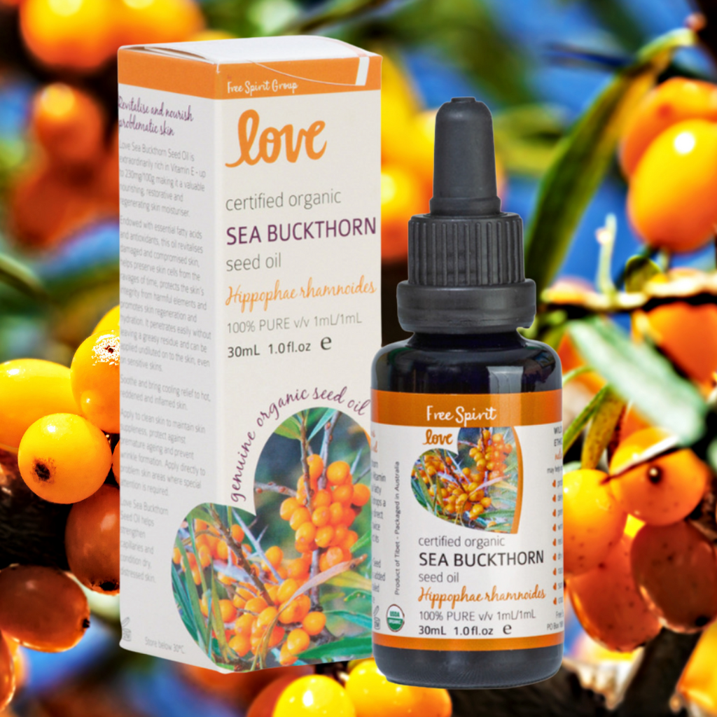 Organic Sea Buckthorn Seed Oil 30ml
