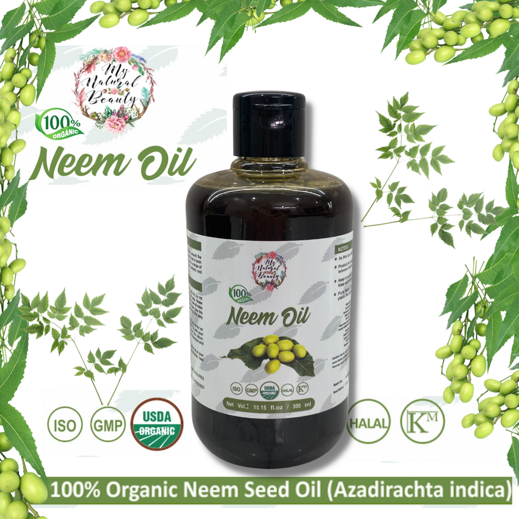 00% Pure Cold PRESSED, ORGANIC  NEEM OIL