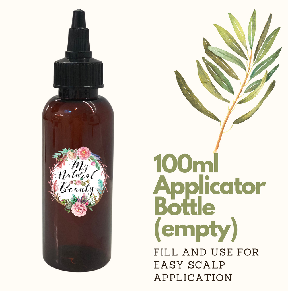 applicator bottle with Jamaican Black Castor Oil