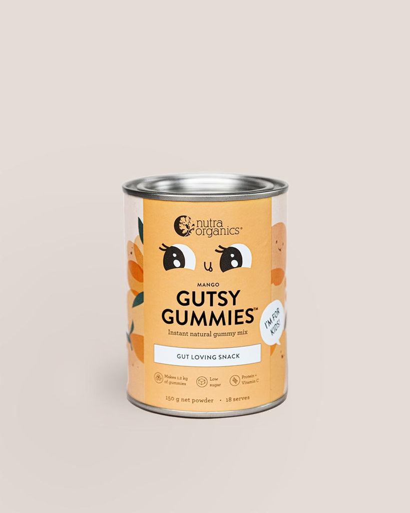Nutra Organics Gutsy Gummies- Mango 150g