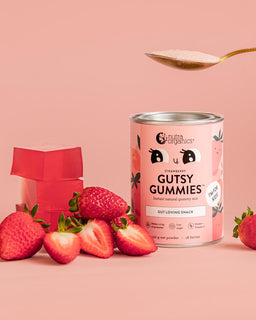 Nutra Organics Gutsy Gummies- Strawberry- 150g