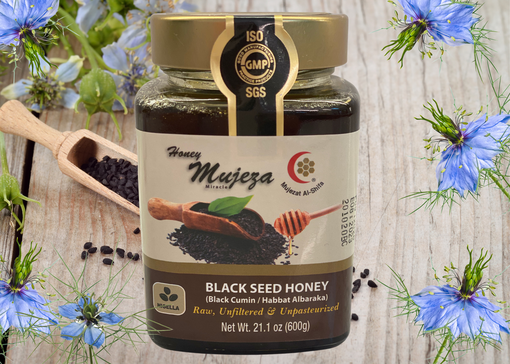 Mujeza Black Seed Honey (Black Cumin)- 600g. Australia . Best Black Seed Oil. Best Black Seed Honey. FREE SHIPPING