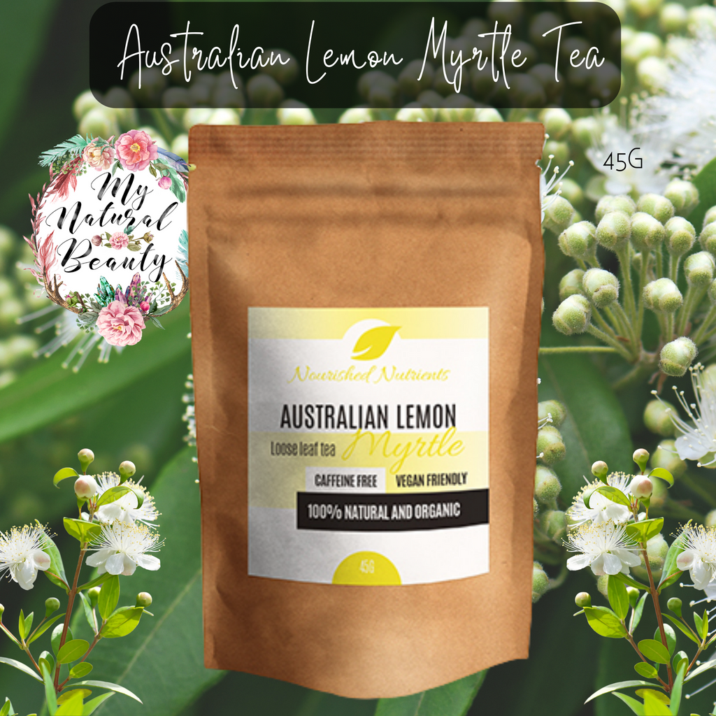 Lemon Myrtle Loose Leaf Tea- 45g  AUSTRALIAN   Brand- Nourished Nutrients    Australian Lemon Myrtle tea- 45g