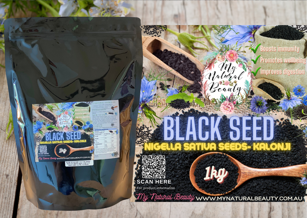 BLACK SEED OIL CAPSULES- 240 Capsules (4 month supply)  and a 1kg bag of Black Seed.    Buying these products separately would cost $119.90. Save $35.97. This is 30% off. For a limited time only. You also get free shipping Australia wide.