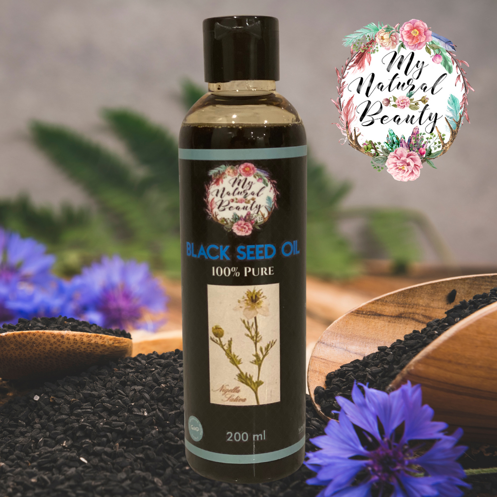 100% Pure Black SEED OIL -ORGANIC- NIGELLA SATIVA- QUALITY Cold Pressed 200ml