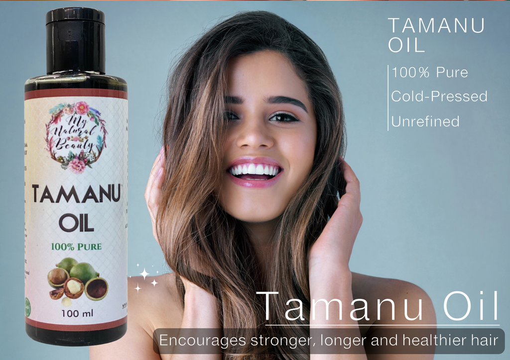 100% Pure Tamanu Oil - Cold Pressed- Natural hair loss treatment