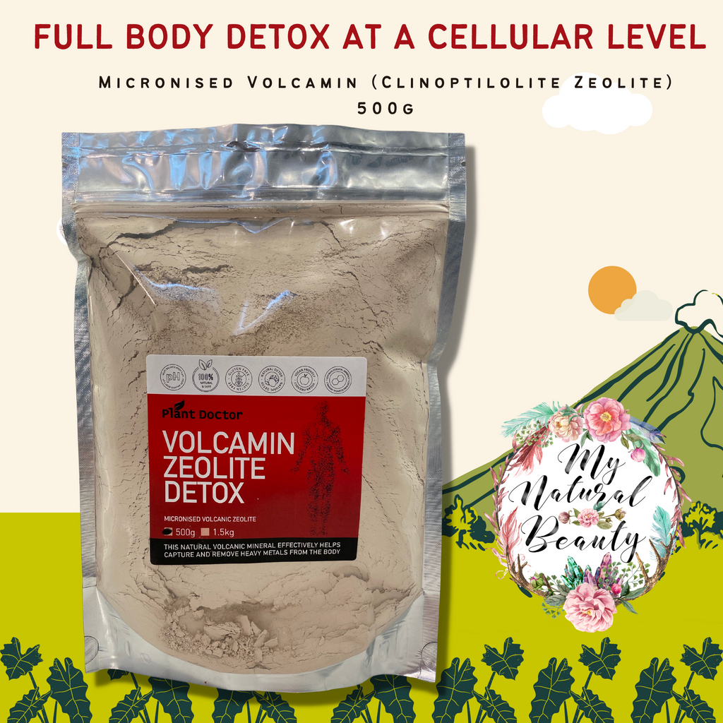  ZEOLITE DETOX- Micronised Volcanic Zeolite – 500g Micronised- Helps to remove heavy metals- Health supplement    Vegan Friendly-100% Natural and safe