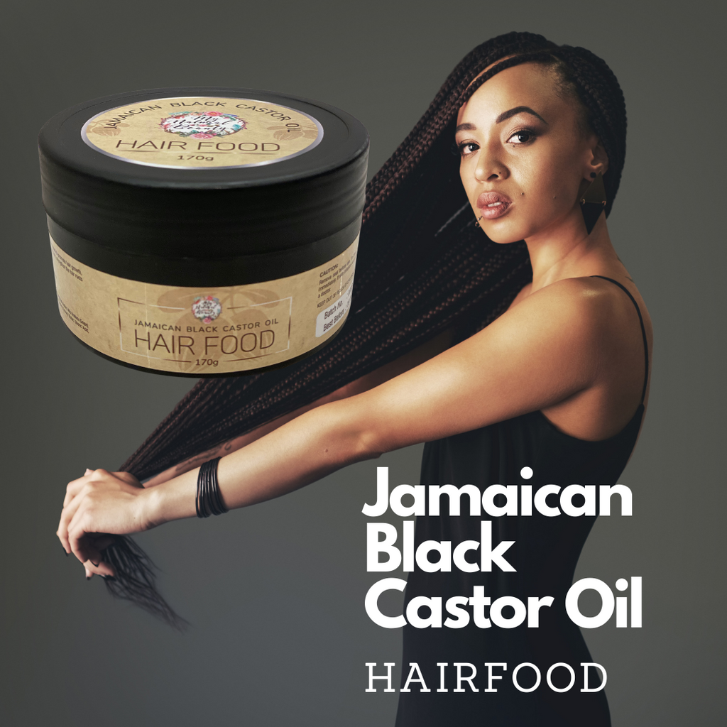 My Natural Beauty’s Jamaican Black Castor Oil Hair Food is uniquely formulated to promote hair growth, moisturise the hair and scalp, combat frizz and alleviate dandruff. Naturally treats thinning hair by nourishing the scalp, strengthening the hair roots and reducing breakage. This product is used for:  Promoting Hair Growth       Reducing Hair Loss        Scalp Care     Nourishing the Hair and Scalp