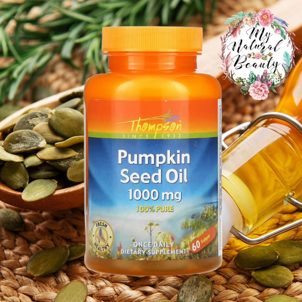  Pumpkin Seed Oil Capsules 1000mg- 100% Pure   Once Daily Supplement- 60 Softgels  Thompson, Pumpkin Seed Oil, 1000 mg, 60 Softgels Buy online Australia