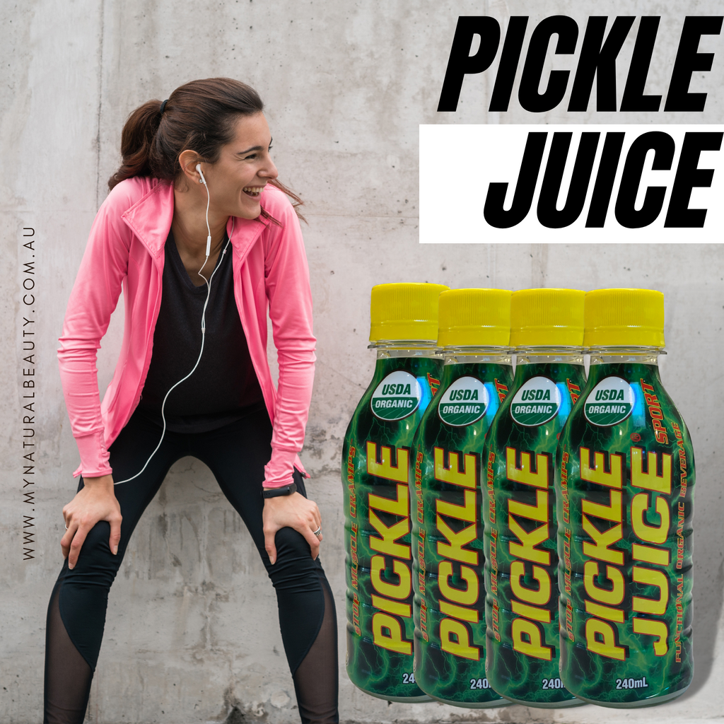  Pickle Juice 240ml is :   USDA Organic  A Functional Organic Beverage Concentrated electrolytes 10 times more electrolytes than other common sports drinks Kosher  Purpose Built Formula The Functional Evolution of Pickle Brine Certified Organic by QAI (USA) Sugar Free Caffeine Free Gluten Free No Protein Allergens No artificial colours or flavours