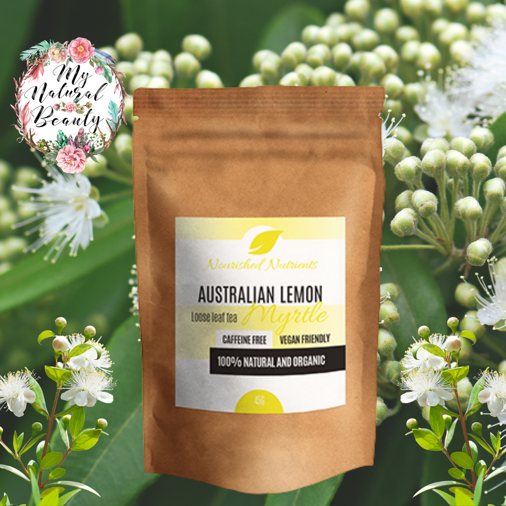 Lemon Myrtle Loose Leaf Tea- 45g  AUSTRALIAN   Brand- Nourished Nutrients    Australian Lemon Myrtle tea- 45g