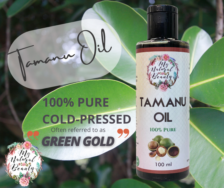 100% Pure Tamanu Oil –   (Buy 2 get one FREE offer). All up you will receive 3x 100ml bottles. You are only paying for two!       Calophyllum Inophyllum (Tamanu) Seed Oil