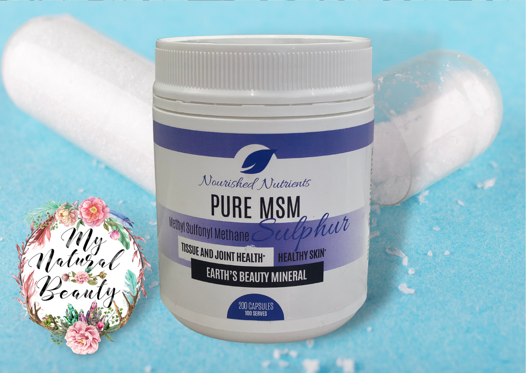 ·      MSM is a source of sulphur, and sulphur is required for the formation and maintenance of healthy connective tissue found in cartilage, tendons, ligaments, skin, hair and nails.   ·      For the symptomatic relief of pain associated with mild to moderate osteoarthritis.   ·      MSM may provide nutritional support for antioxidant function and activity.  