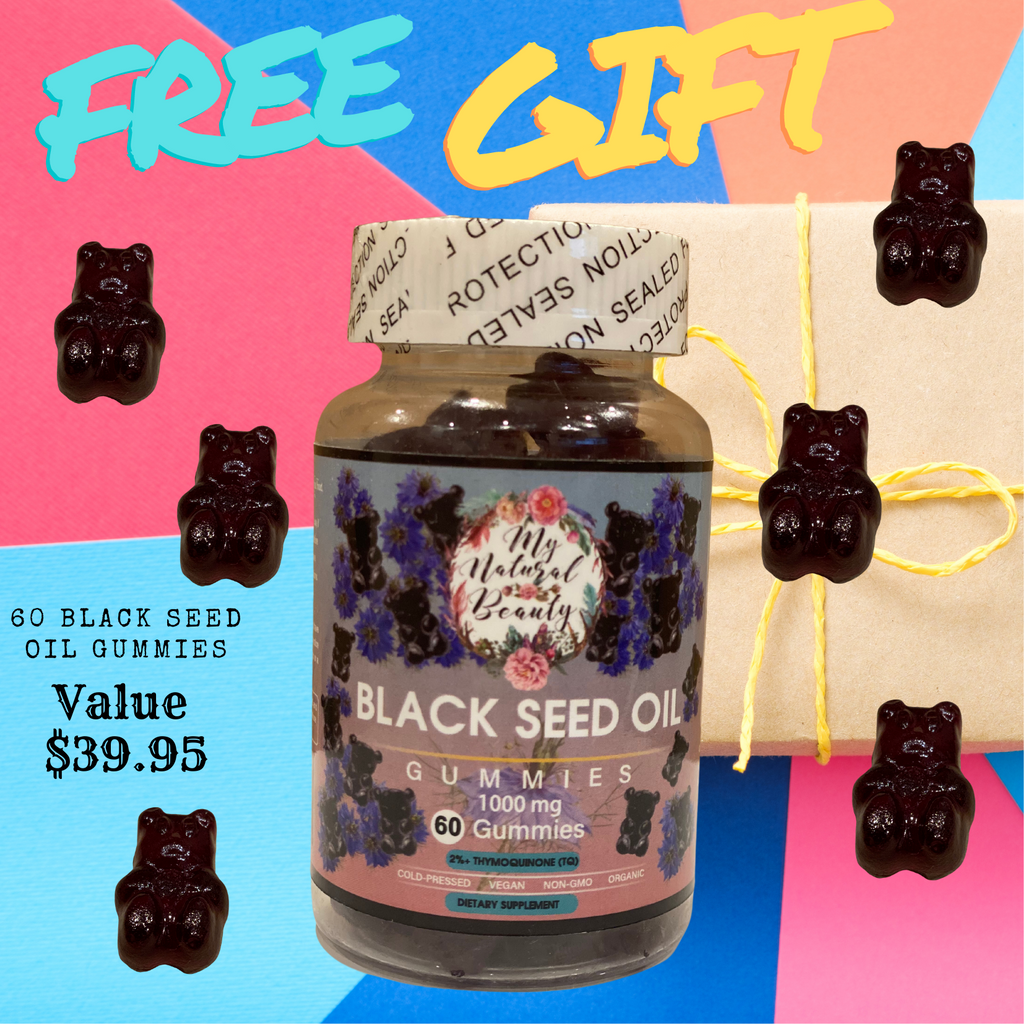 BLACK SEED OIL CAPSULES (240 caps) and RECEIVE A FREE BLACK SEED OIL GUMMIES (60 Gummies) (Free Gift Value- $39.95)