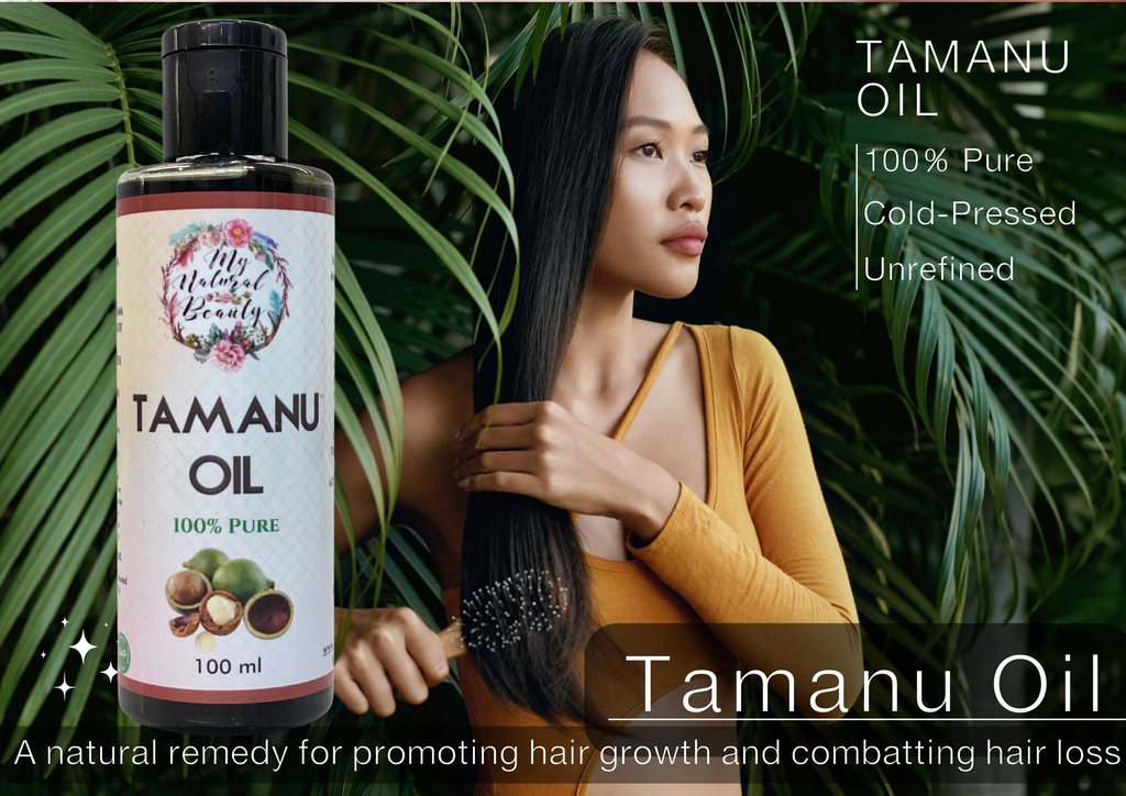 100% Pure Tamanu Oil - Cold Pressed- Natural hair loss treatment. Natural remedy for hair growth. Hair growth oil. One of the best oils for hair growth.. Hair growth oil. Natural