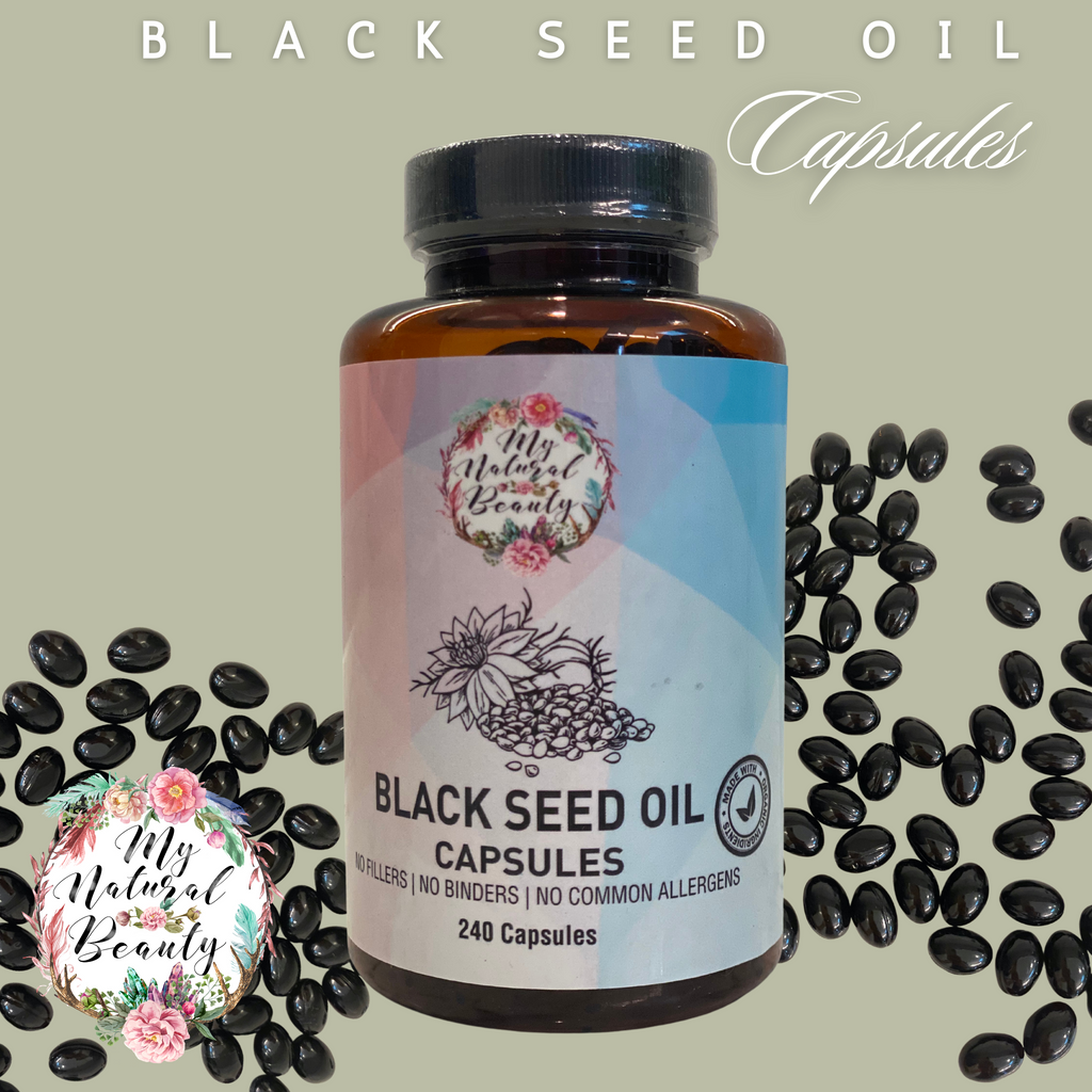  NEW SIZE! We listened to your feedback for a bigger jar of these powerful and much loved Black Seed Oil capsules! These are the same Black Seed Oil Capsules that you all love, SUPERSIZED in a jar double the size of our regular 120 capsule jar. This is a 4 month supply.     Ingredients: 100% Pure Black Seed Oil (Nigella Sativa) (Cold-Pressed), soft gel capsule.