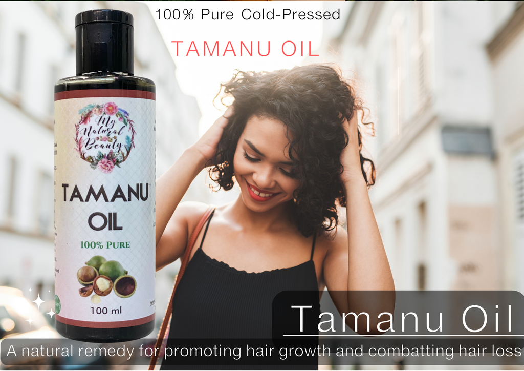    Tamanu oil is an aromatic thick green oil that has become popular in the skin and hair care industry. Tamanu Oil is often referred to as “Green Gold” and is a centuries-old remedy for a wide range of skin conditions. This amazing skin healing oil is used for eczema, psoriasis, burns, blisters, itching (chicken pox), scarring and wrinkles. 