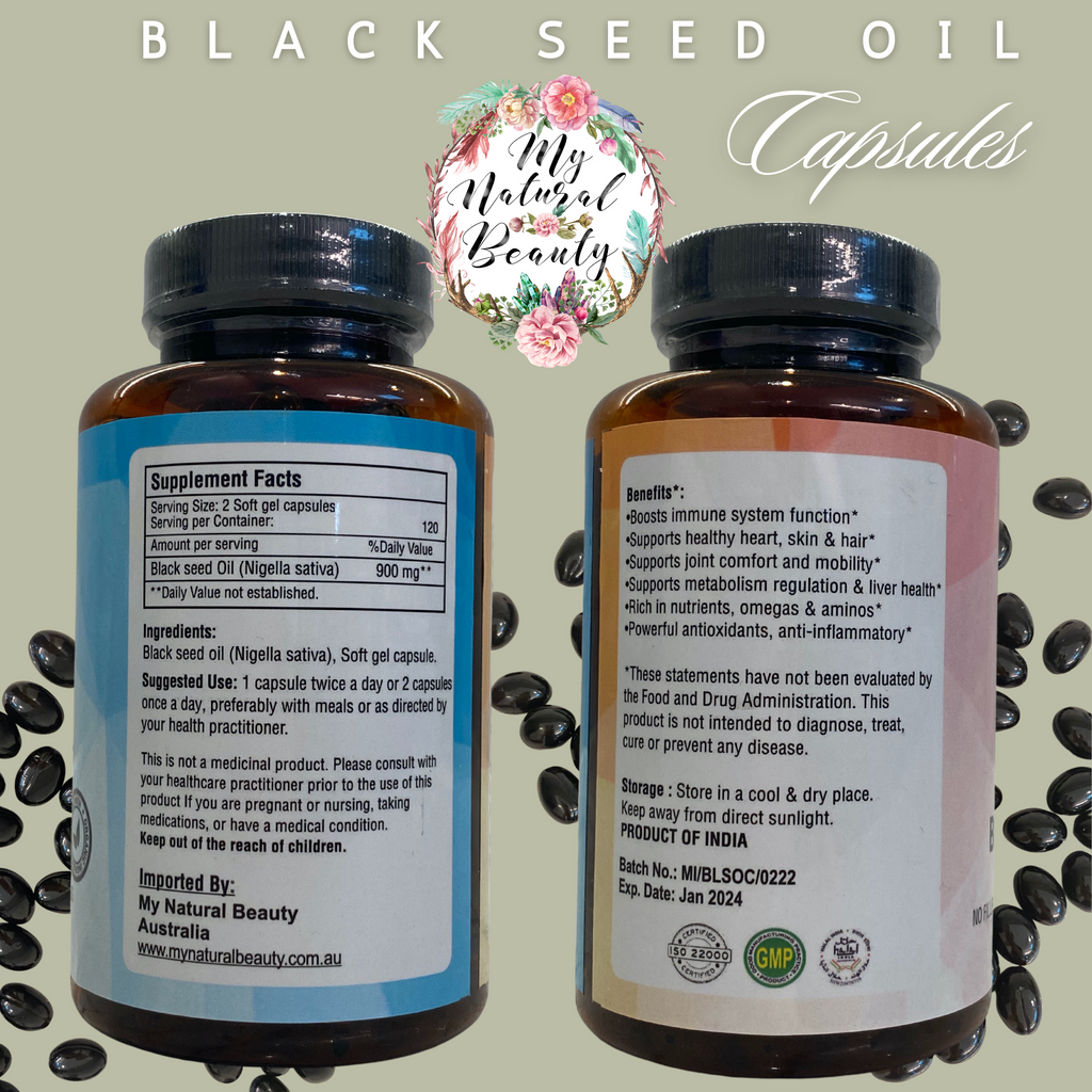 Special Offer. My Natural Beauty. Free Nigella Sativa Seeds with purchase or 480 Black Seed Oil capsules.