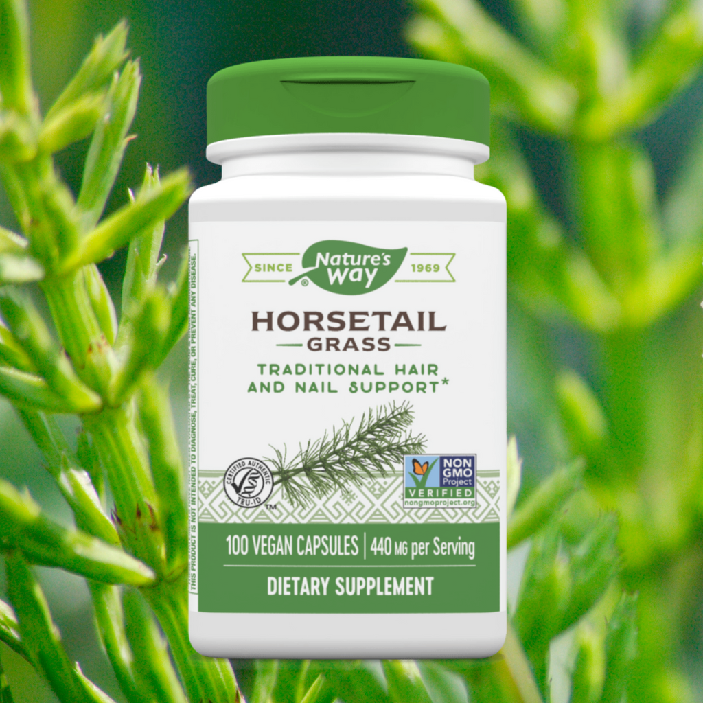  Horsetail Capsules - Hair Growth Supplement Hair, Skin, Nails. Horsetail Grass