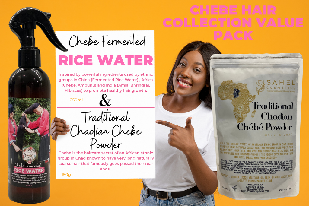 Chebe powder and Chebe Fermented Rice Water