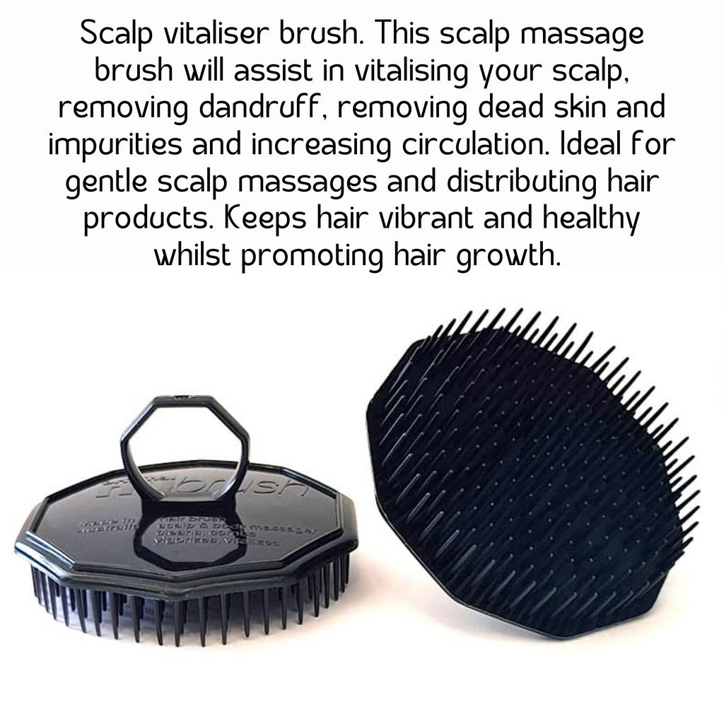 Nu Brush - Scalp vitaliser, dandruff remover, body massager