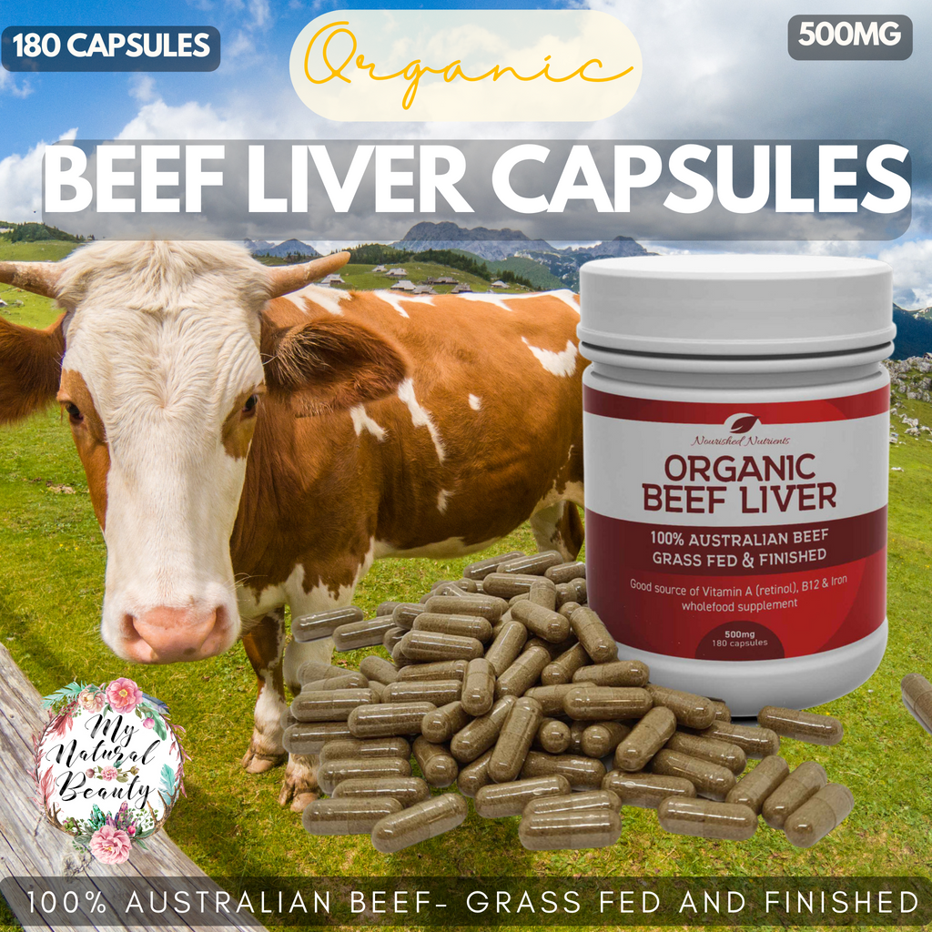 Beef Liver. Benefits. Beef Liver Capsules online Australia