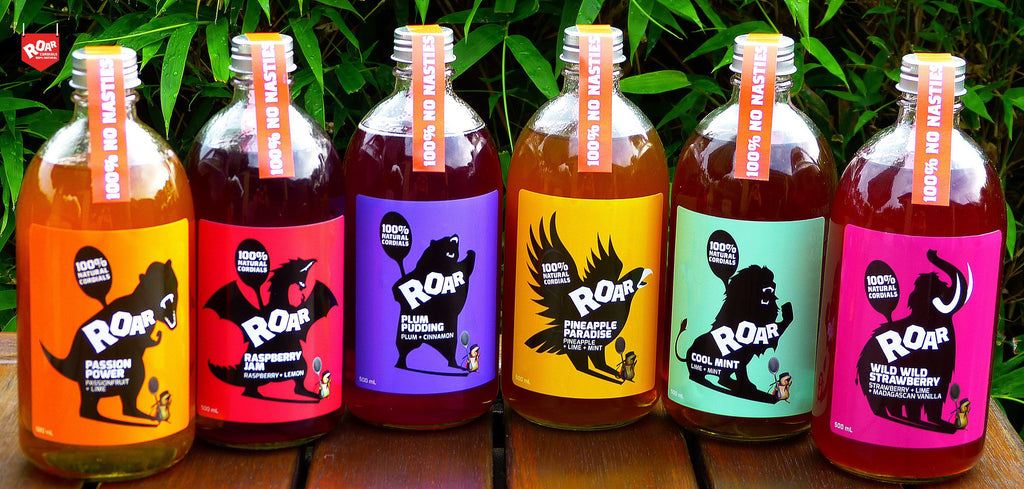 ROAR LIVING™ CORDIAL RANGE 6 PACK BUNDLE     This product includes FREE SHIPPING Australia-wide  This is a wonderful bundle that includes 6x 500ml Roar Living Cordials. If you order this you will receive one of each flavour. However if you prefer to specify which flavours you would like please leave us a note at check out with the 6 flavours you choose. If no note is left we will include one of each flavour.  No nasties.
