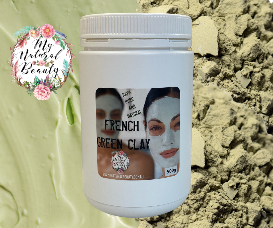 100% Pure French Green Clay- 500g buy Australia